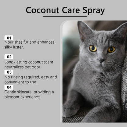 Dog Detangling Spray with Coconut Scent